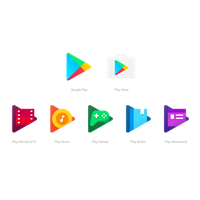 Logo Play Google Android Free Clipart HD