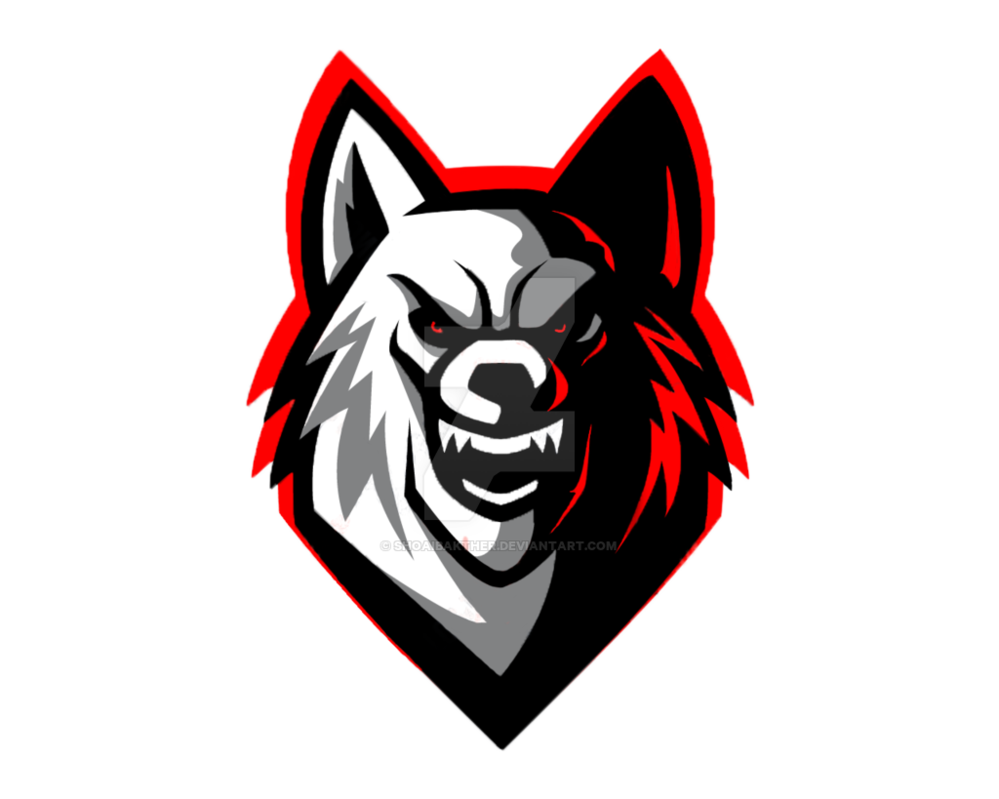 Gray Black Wolf Logo Download HQ PNG PNG Image
