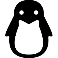 Tux Logo Distribution Debian Linux Free HD Image