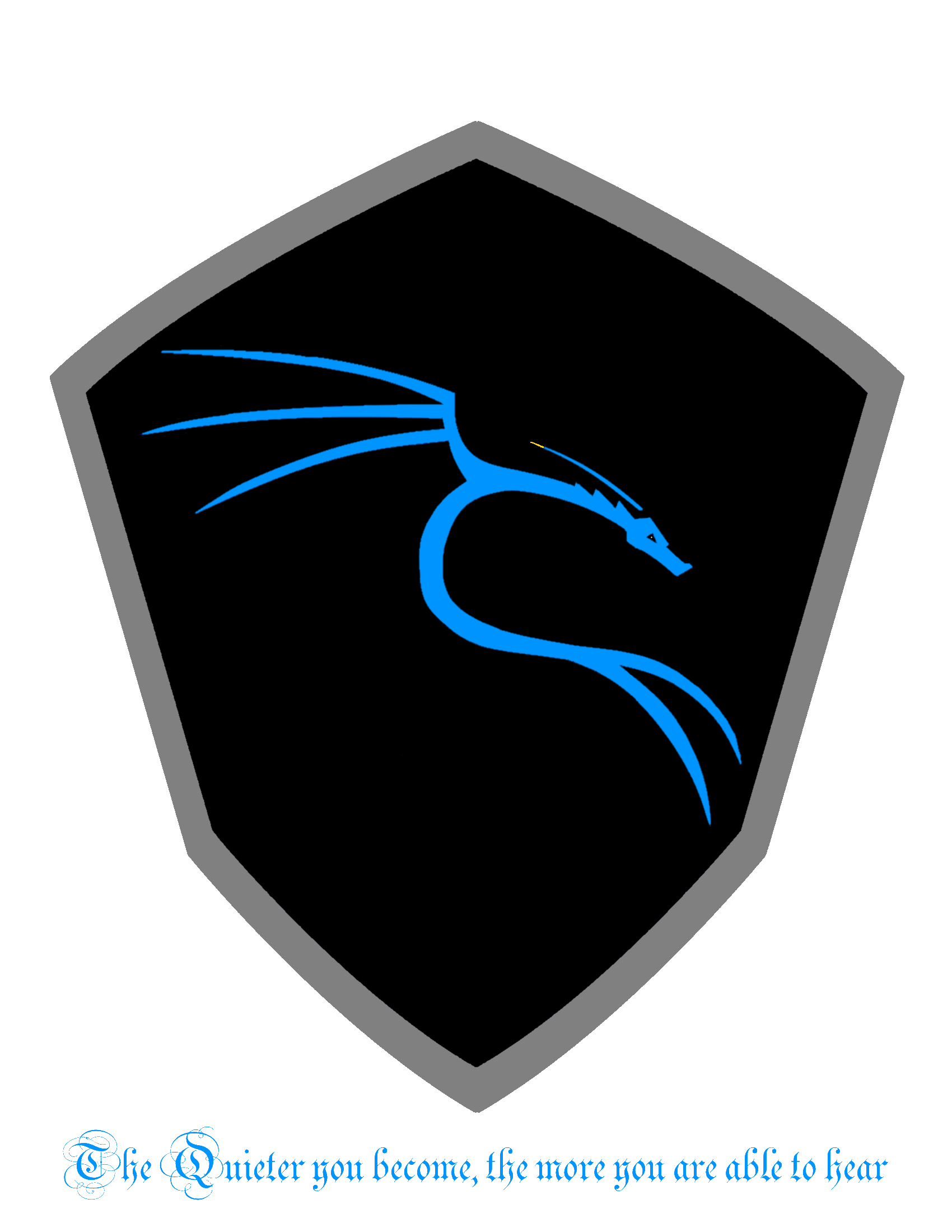 Kali Brand Balvano Mossa Black Linux Logo PNG Image