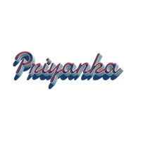 Product Priyanka Brand Chopra Design Logo Font