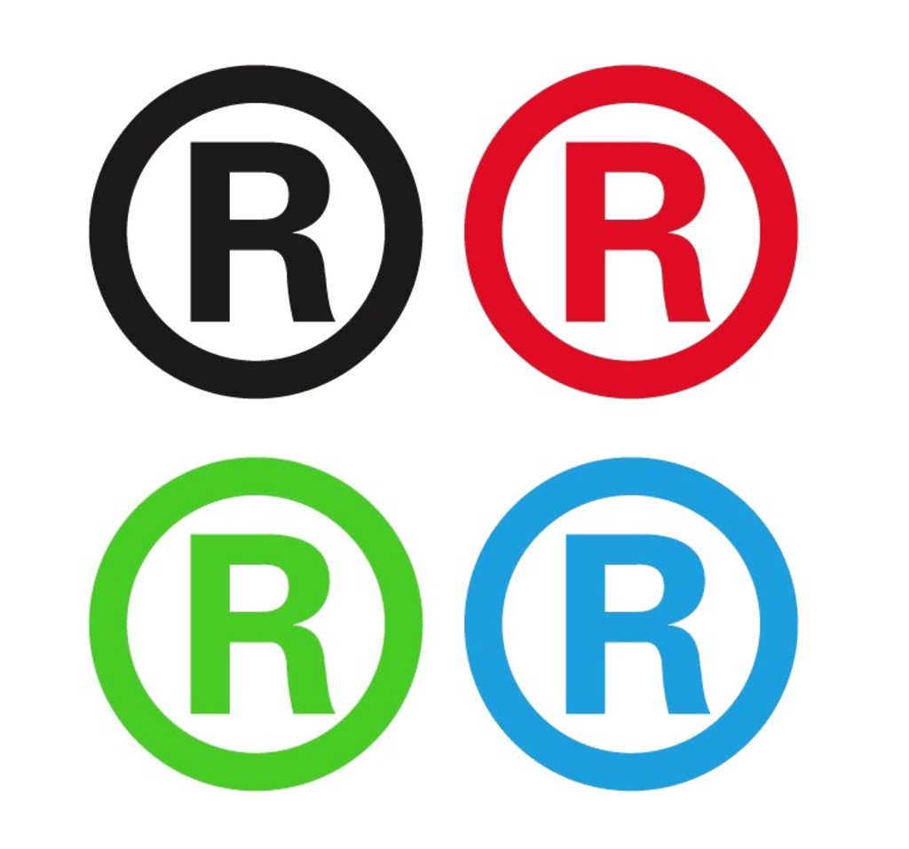 Registered Material Trademark Logo Symbol Icon PNG Image