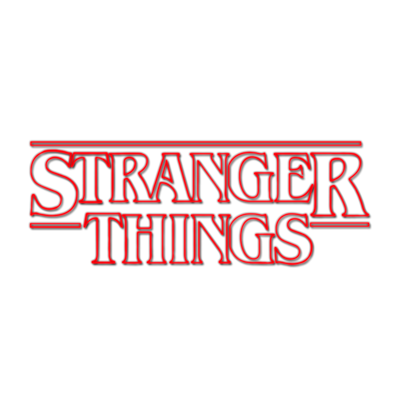 Stranger Things Black Logo Vector - (.Ai .PNG .SVG .EPS Free Download)