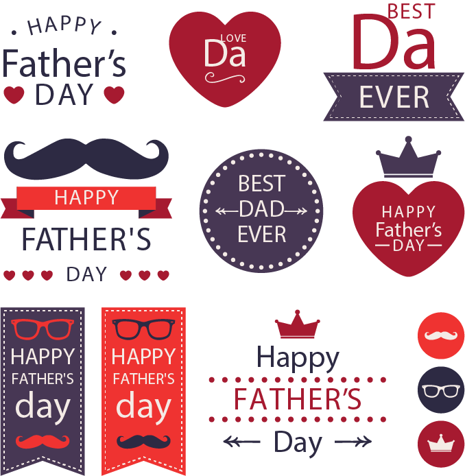 Gift Text Fathers Father Brand Day PNG Image