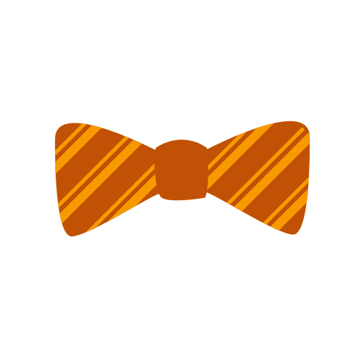 Necktie Yellow Vexel Orange Tie Bow PNG Image