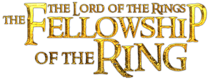 lord of the rings title no background