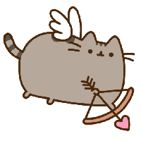 Carnivoran Pusheen Cat Mammal Valentine Day PNG Image