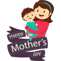 Mothers Text Mother Facial Child Expression Day PNG Image