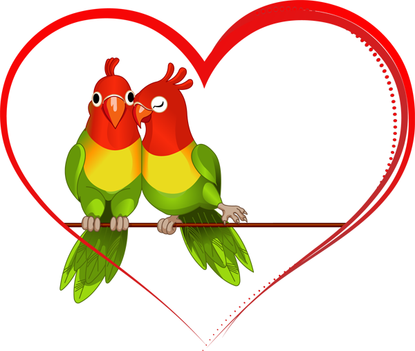 Love Birds Picture PNG Image