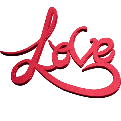 Text Love Picture HD Image Free PNG Image