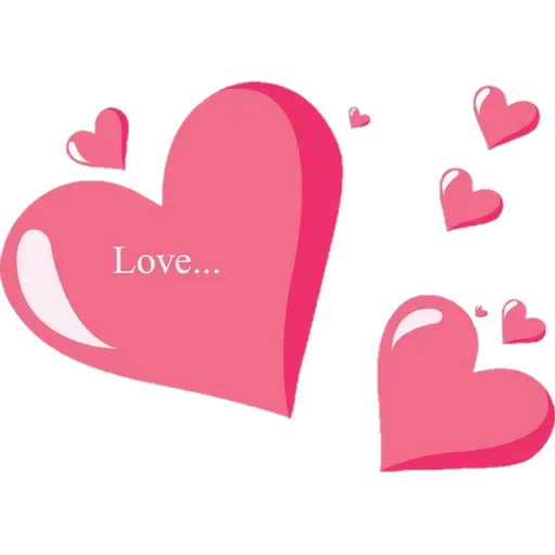 Text Love Free Clipart HD PNG Image