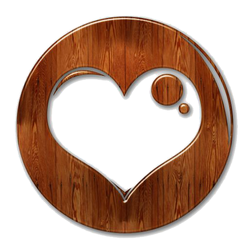 Love Wood Transparent PNG Image