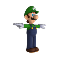 Smash Toy For 3Ds Brawl Luigi PNG Image