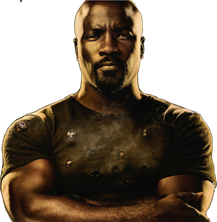 Luke Cage Characters Free Clipart HQ PNG Image