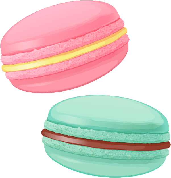 Macaron Transparent PNG Image