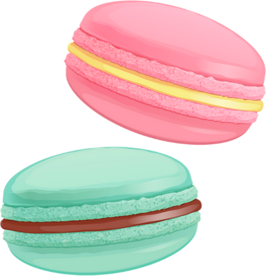Macaron Transparent PNG Image