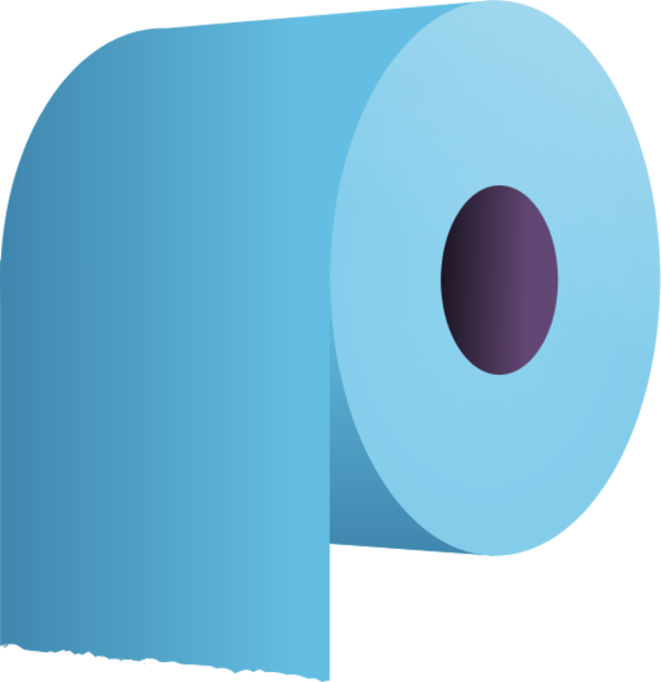 Toilet Paper Free Clipart HQ PNG Image