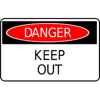 Keep Out Image HD Image Free PNG