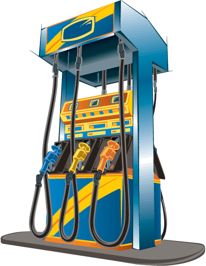 Gas Station PNG Free Photo PNG Image