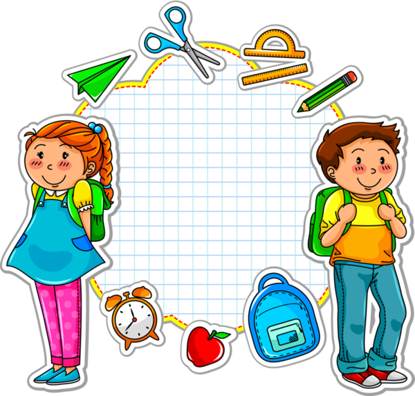 Back To School Kids Picture PNG Image