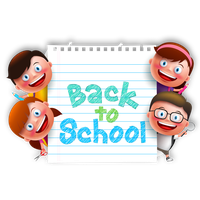 Back To School Kids Image PNG