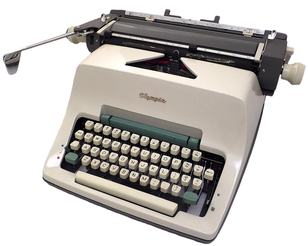 Underwood Company Royal Paper Ribbon Typewriter PNG Image