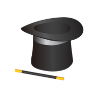 Magic hat PNG