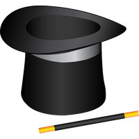 Magic hat Transparent PNG Image