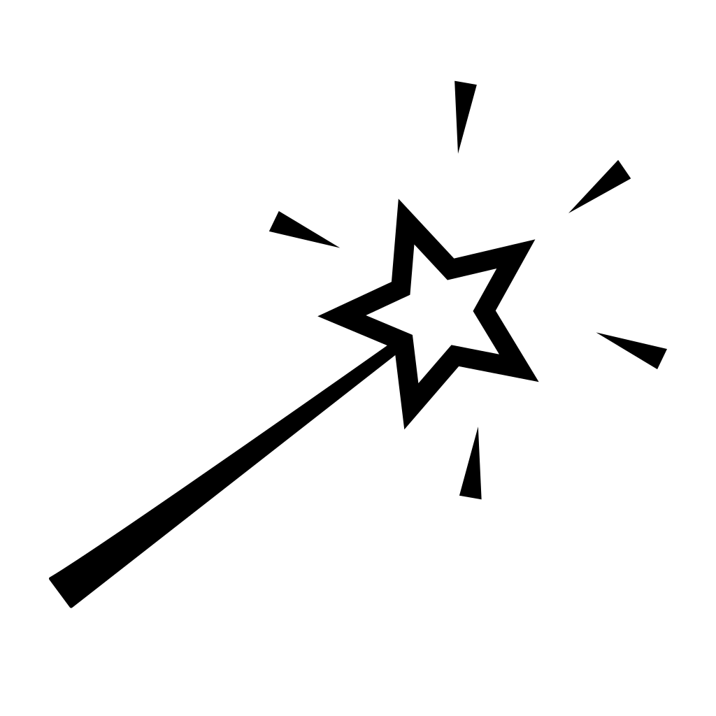 Magic wand Transparent PNG Image
