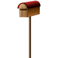 Postbox Transparent PNG Image