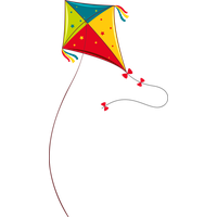 Makar Sankranti Line Kite Cone For Happy Traditions PNG Image