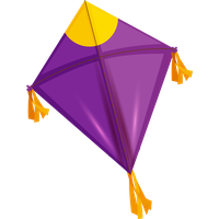 Makar Sankranti Purple Kite Violet For Happy Activities PNG Image