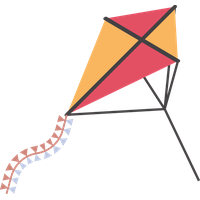 Makar Sankranti Triangle Line For Kite Flying Carol Transparent PNG Image
