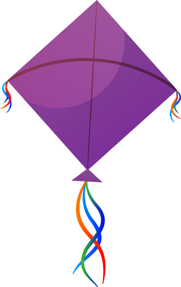 Makar Sankranti Kite Purple Line For Happy Around The World PNG Image