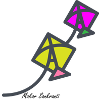 Makar Sankranti Sign Triangle Symbol For Happy Goals