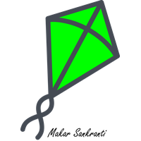 Makar Sankranti Triangle Line For Happy Resolutions