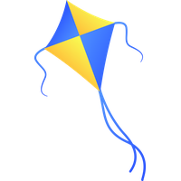 Makar Sankranti Blue Line Triangle For Happy Carol PNG Image