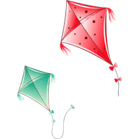 Makar Sankranti Kite Line Sport For Happy Day