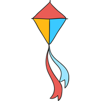 Makar Sankranti Blue Line Electric For Happy Wishes