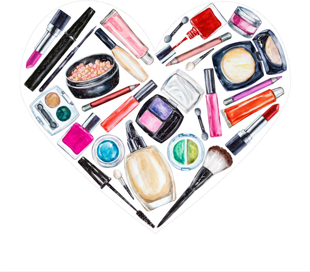 Makeup Cosmetics Kit Free HQ Image PNG Image