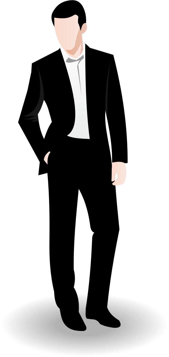 Standing Professional Business Man Free Transparent Image HQ PNG Image