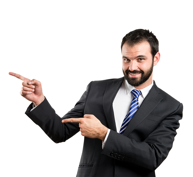 Standing Photos Smiling Business Man PNG Image