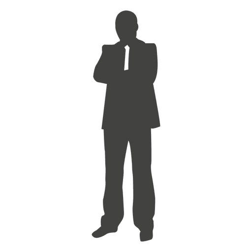 Standing Vector Business Man Free Clipart HD PNG Image