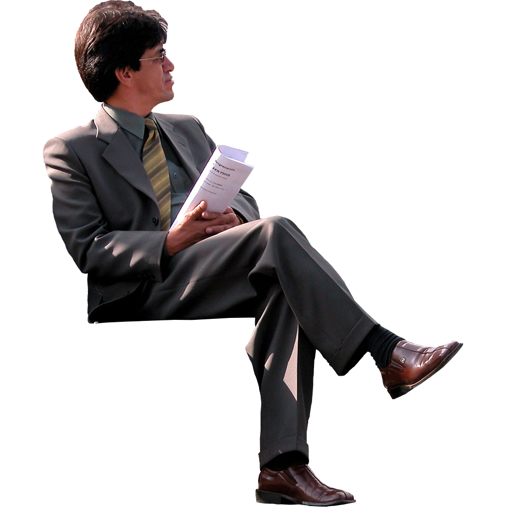 Sitting Man Photos Transparent HQ PNG Download | FreePNGImg