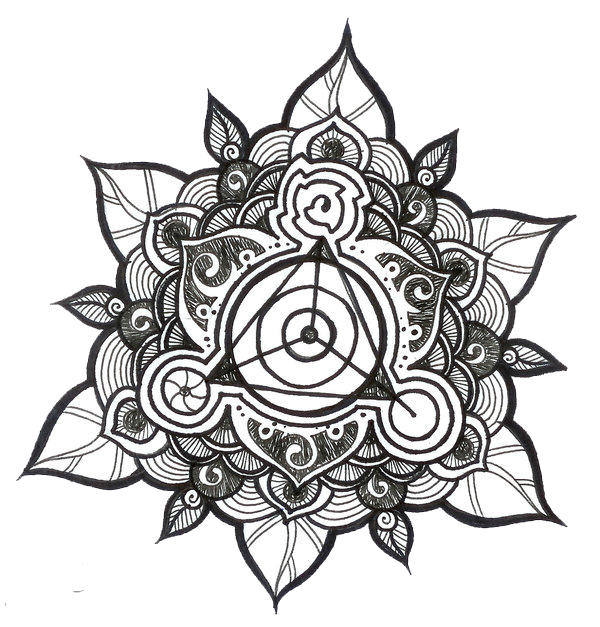 Mandala Tattoos Picture PNG Image
