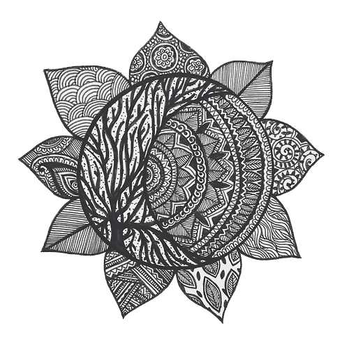 Mandala Tattoos Transparent PNG Image