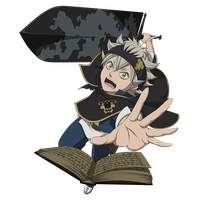 Clover Black Manga Series PNG Free Photo PNG