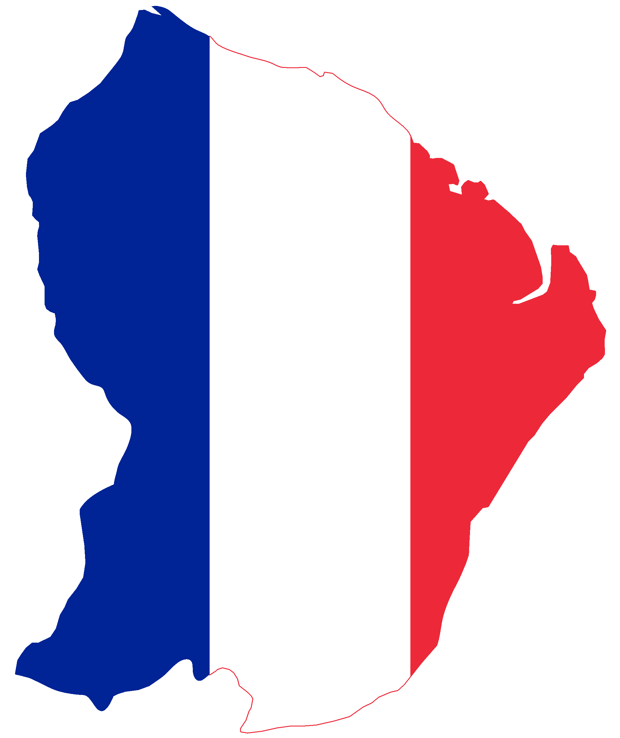 Map Region France Free Clipart HD PNG Image