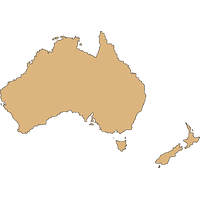 Australia Map Transparent Background