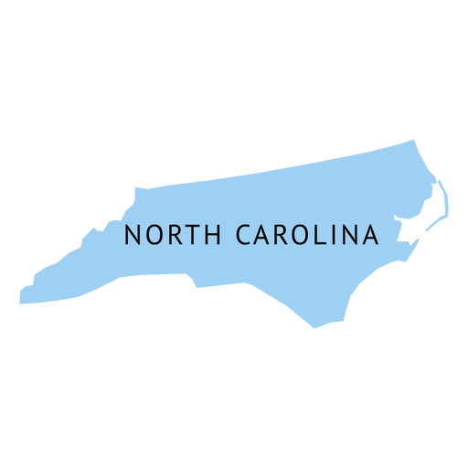 Blue North Text Us State South Carolina PNG Image